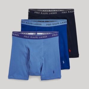 Ralph Lauren Men's Boxer Briefs - Light Blue, Dark Blue, Navy